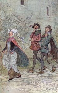 Illustration for The Merry Wives of Windsor by Hugh Thomson